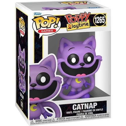 Funko POP Poppy Playtime - Catnap Figure 1265 + Protector