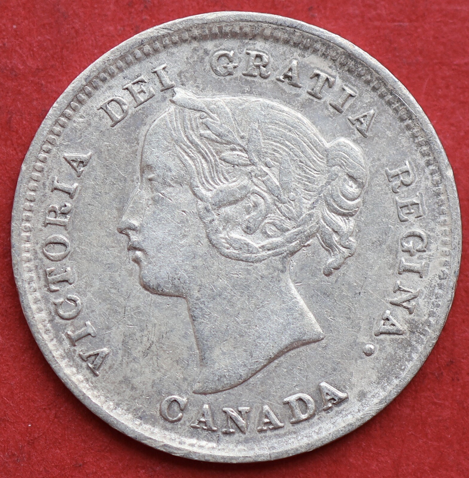 1892 Canada 5 Cents - VF/EF - Lot#11113