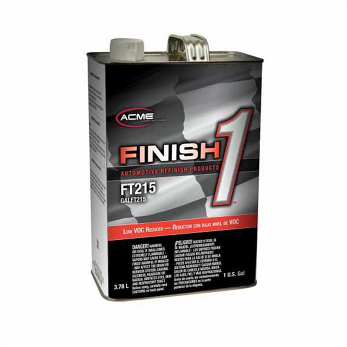 Finish 1 Automotive Refinish Products FT215-4 Reducer, 1 qt Can, 80 deg F FNH.F