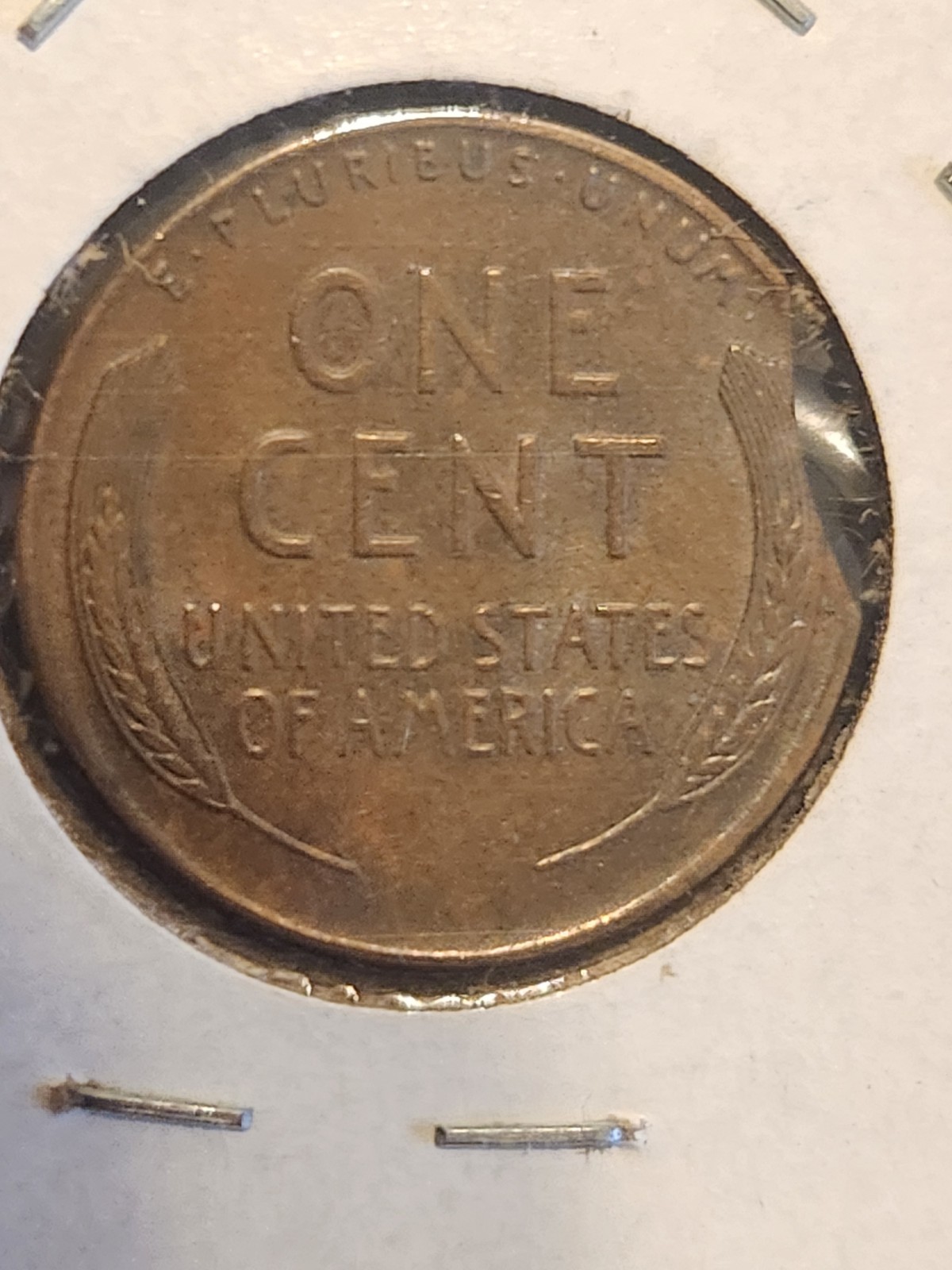1941 Wheat Cent Lincoln Penny***Clipped Planchet***