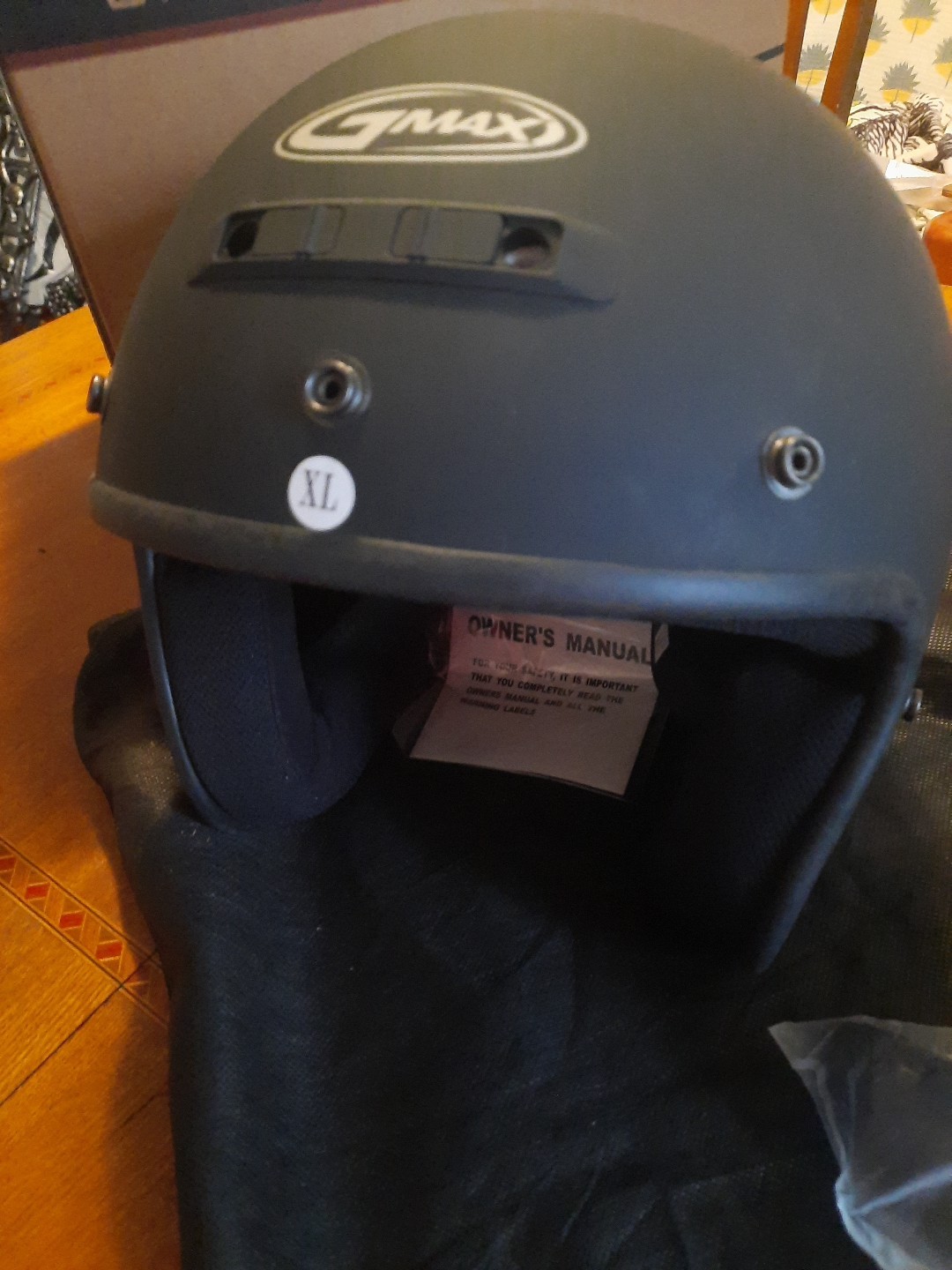 Gmax Helmet Light GM2S Matte Black XL