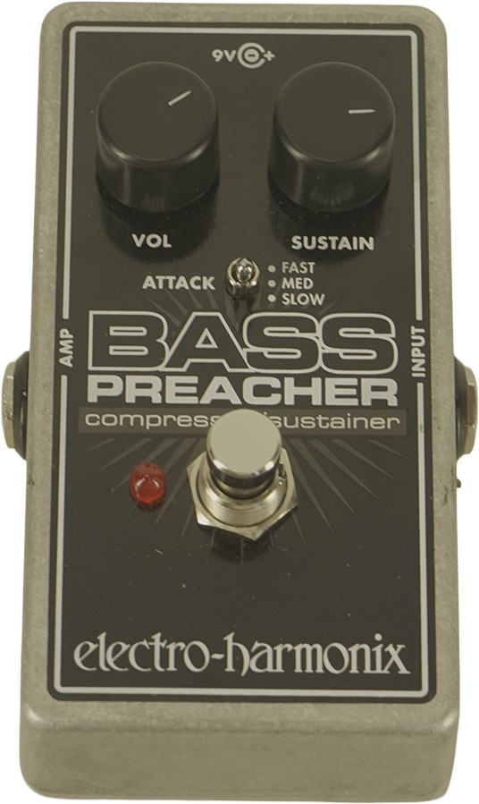 Electro-Harmonix Bass Preacher Compressor/Sustainer Effects Pedal