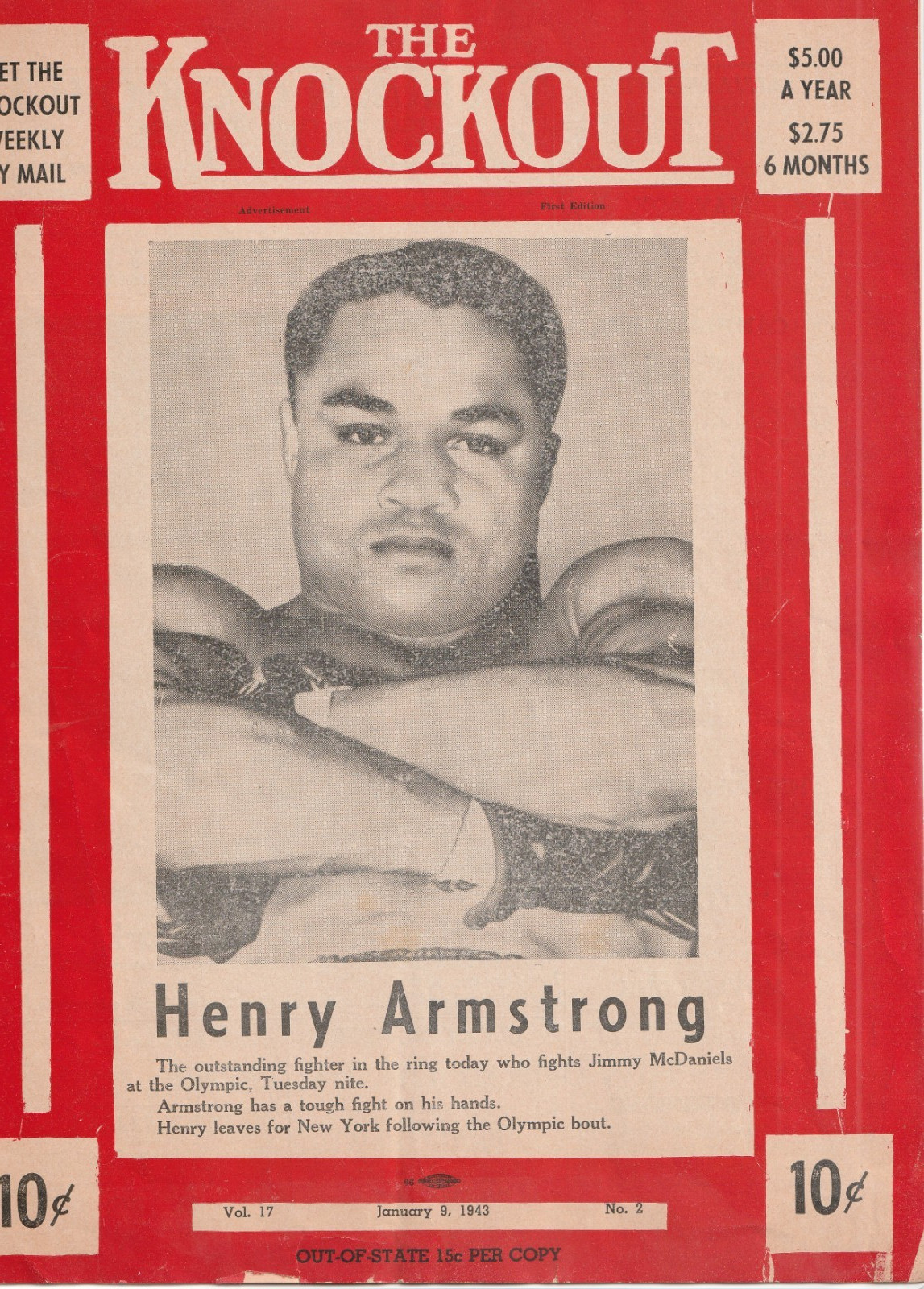 1943 Knockout Magazine Issues  VOL 17/ #2/#34