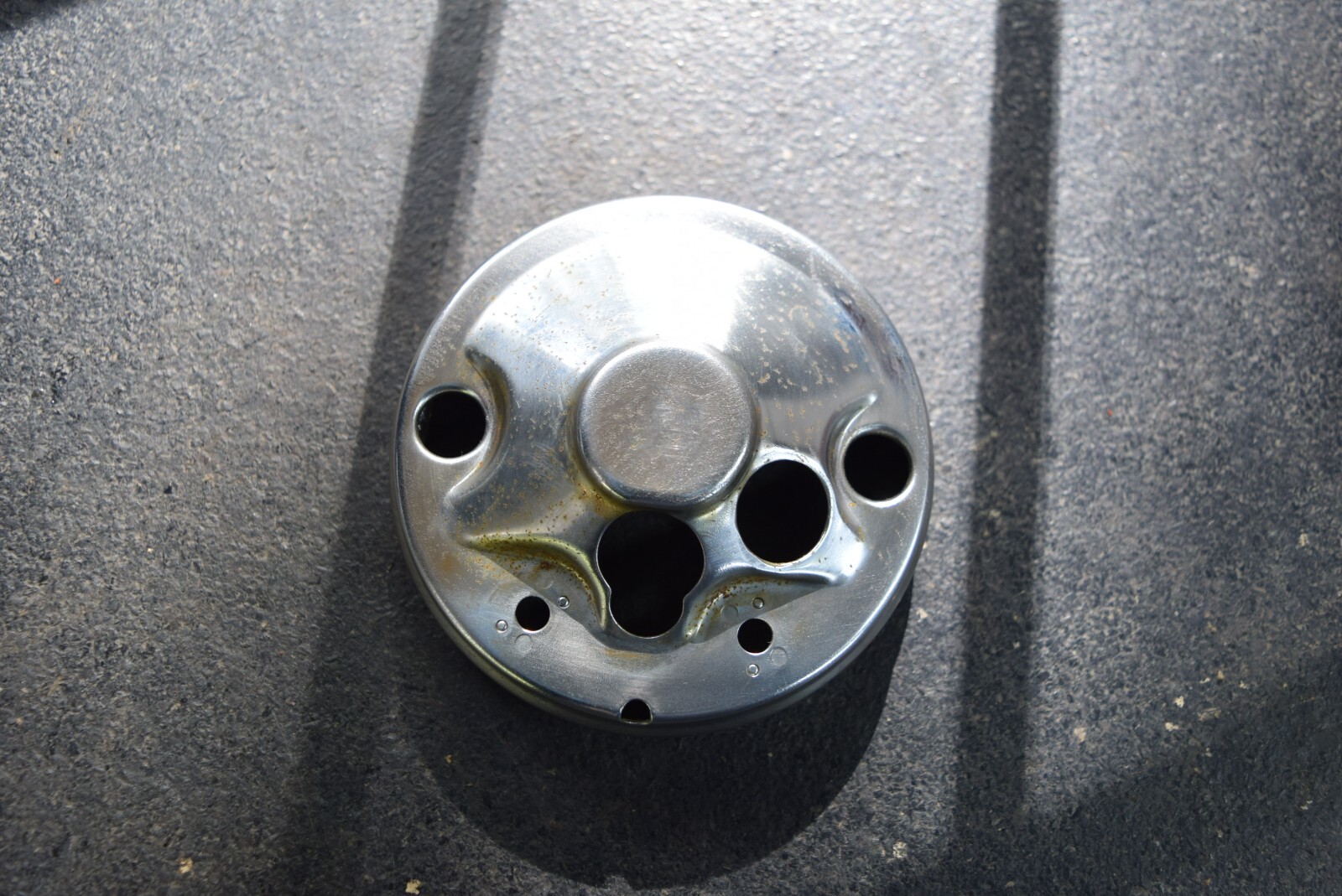 HONDA GL1100 CB750 CB900 CX500 TACHOMETER TACH CHROME LOWER REAR COVER PLATE