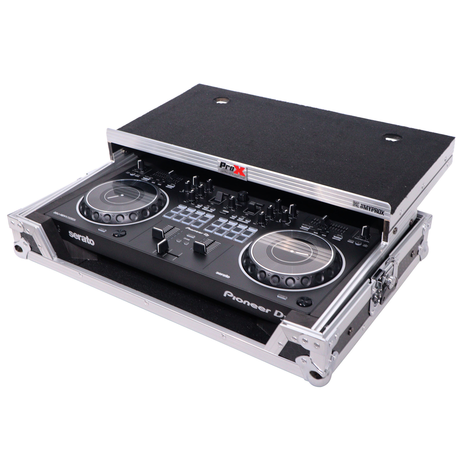 ProX X-DDJREV1LT ATA Road Case For Pioneer DDJ-REV1 DJ Controller w/Laptop Shelf