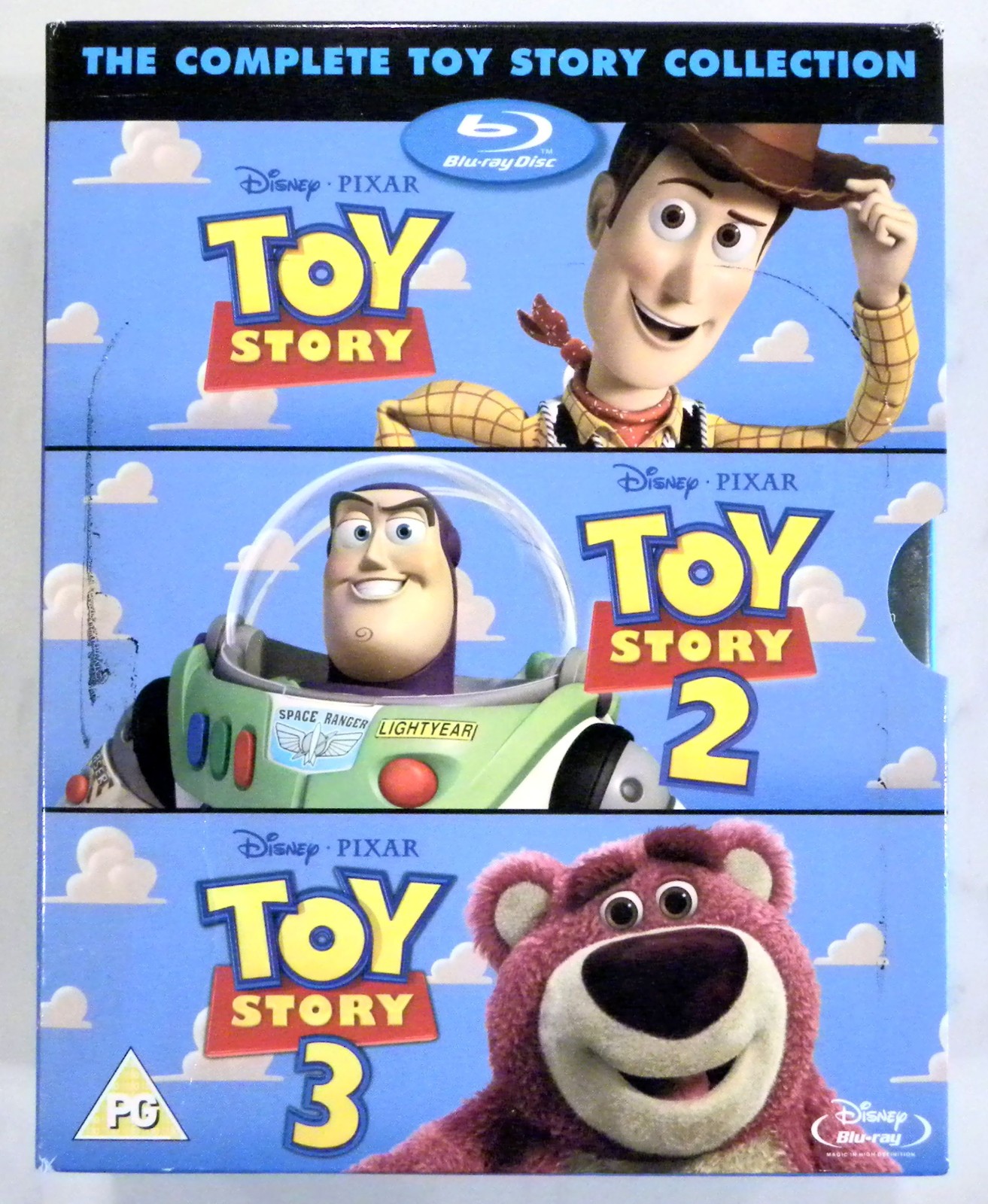TOY STORY 1,2,3  Special Edition BD Box Set Collection BluRay/DVD