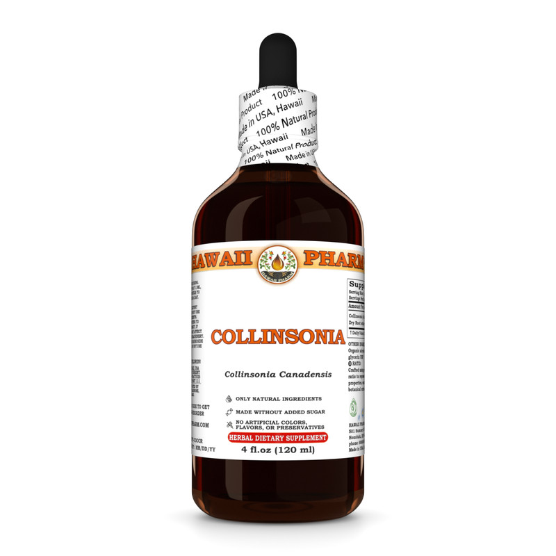 Collinsonia (collinsonia Canadensis) Dried Root Liquid Herbal Extract