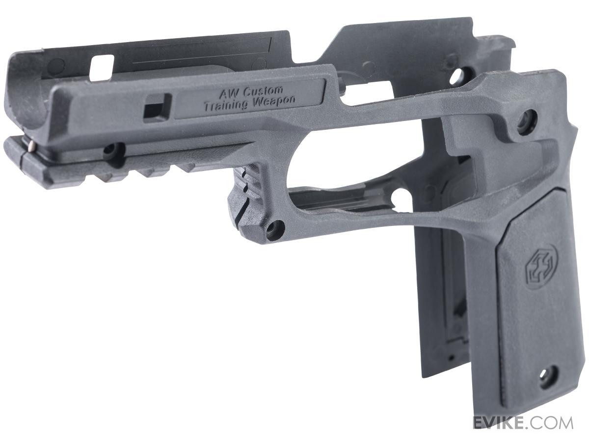 Recover Tactical CC3P Grip Rail System for 1911 GBB Airsoft Pistols BLACK