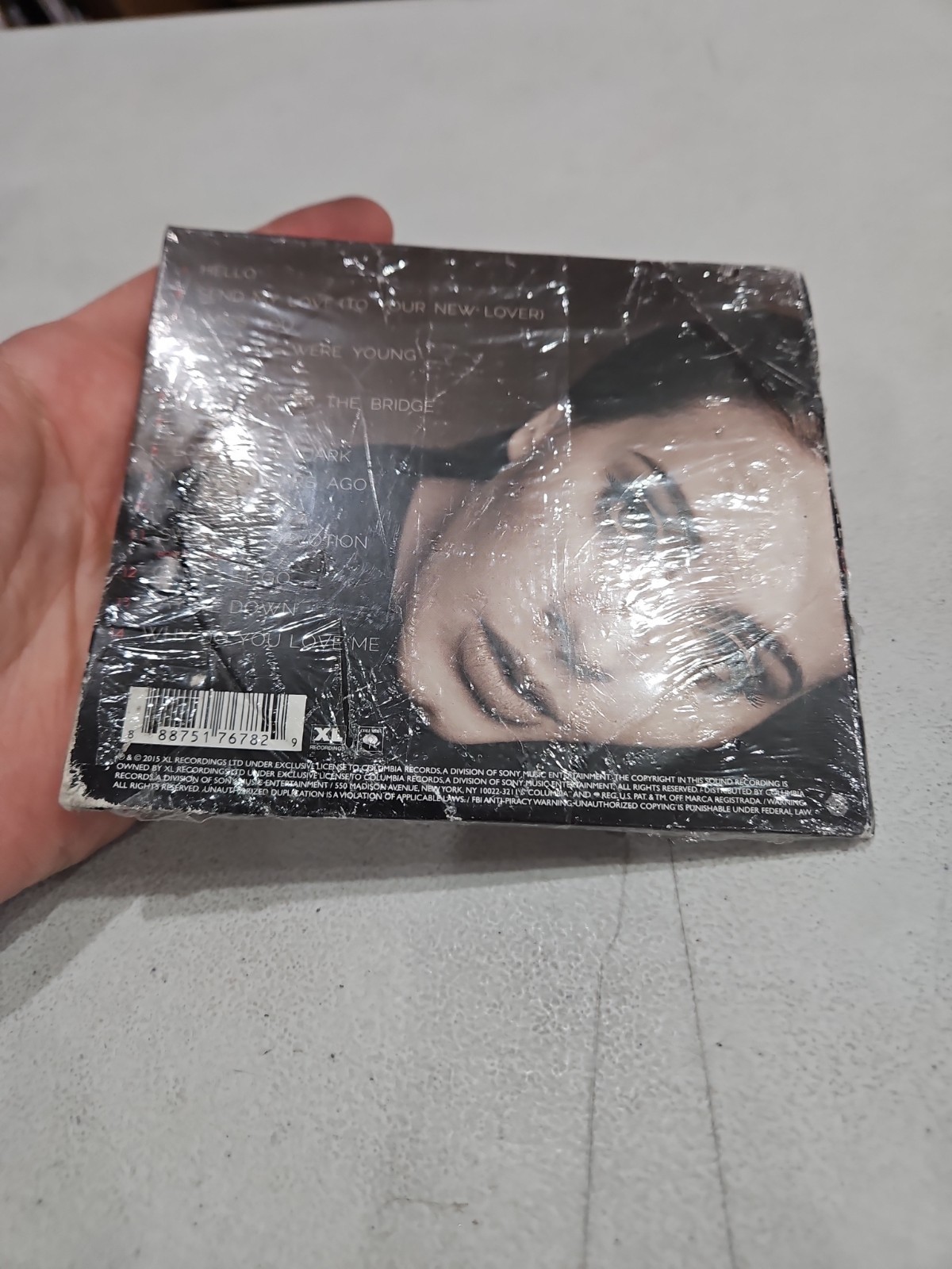 25 by Adele (CD, 2015, Columbia) Target Exclusive 3 Extra Songs NEW - CASE ROUGH