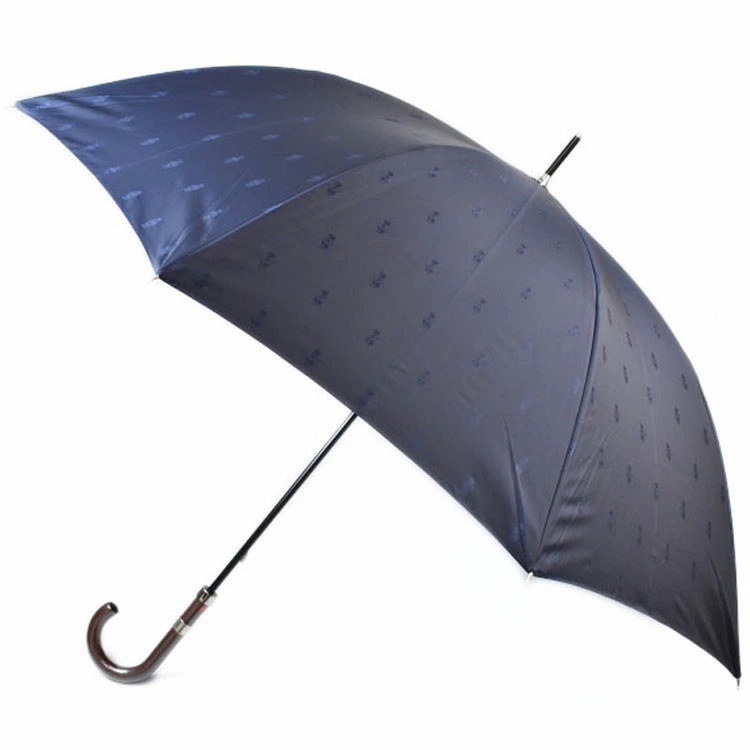 Ralph Lauren Umbrella Polo Rain Long Men'S Brand Bear Design Jacquard Woven 65Cm