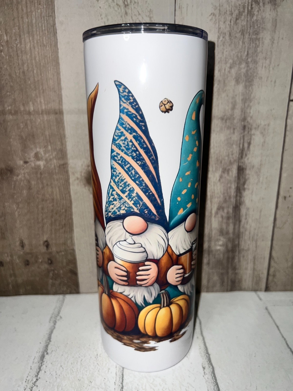 HOLIDAY GNOME TUMBLER, 30 Oz Holiday Drink Bottle, Christmas Gnome Sport Bottle,