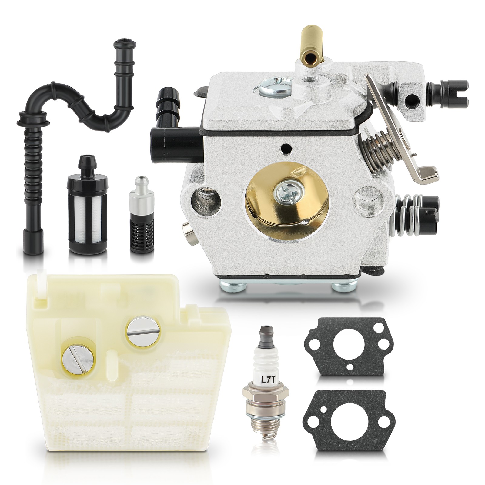Carburetor For Stihl MS260 MS240 Air Fuel Filter Kit 1121 120 0611 / 11211200611