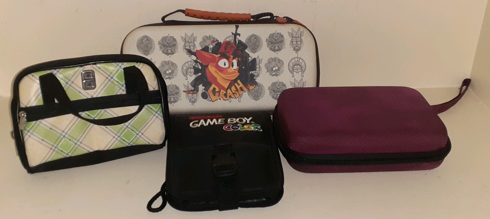 Nintendo Switch Lite Gameboy Color DSi DS XL Carrying Case Lot