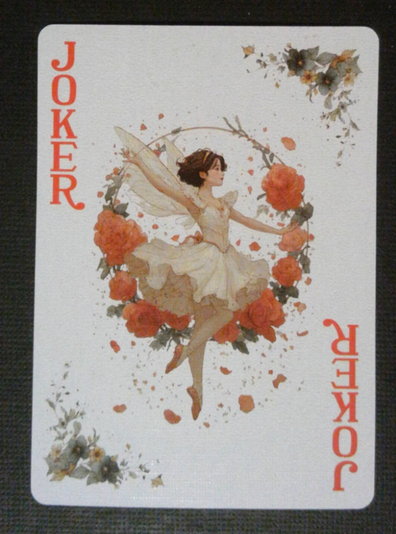 Colorful Dreamy Fairy Playing Card Joker (A)