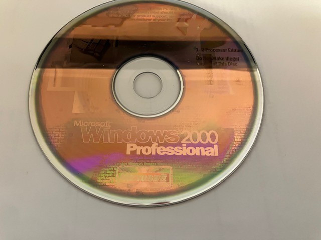Microsoft Windows XP Professional Genuine - Recovery Media