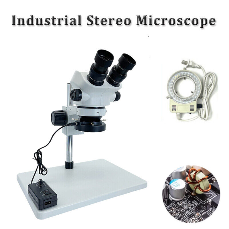 Industrial Microscope 7-50X Watch Phone Repair Binocular Microscope Professional