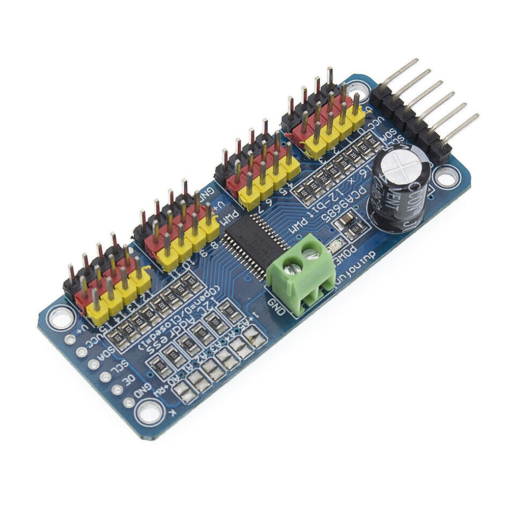 4PC PCA9685 16-Channel 12-bit PWM Servo motor Driver I2C Module Arduino Robot