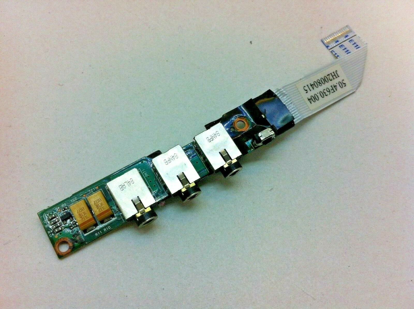 HP Pavillion DV2500 Series Audio Jack Board w/ Cable 50.4F630.004 554S502001G 70