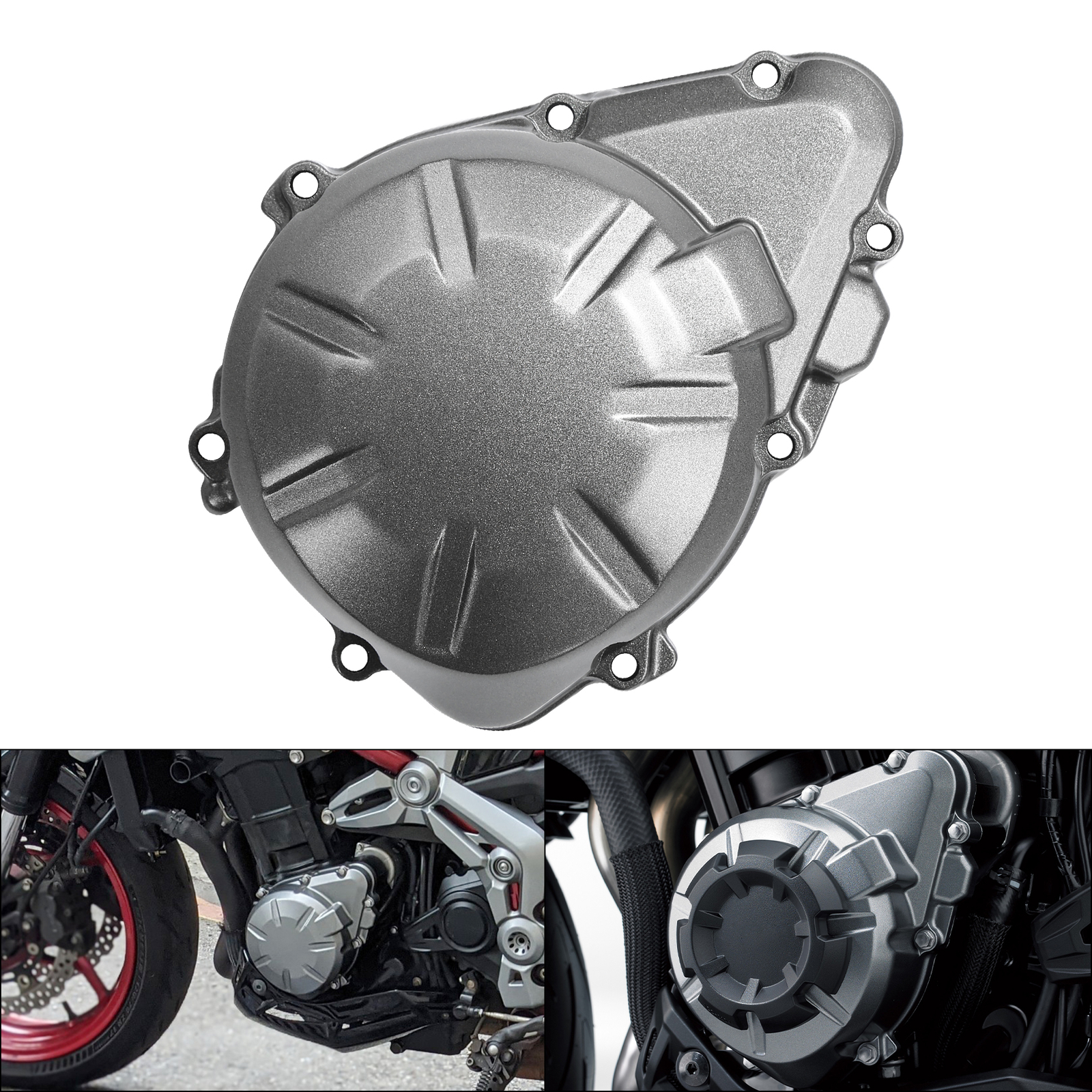 Left Crankcase Cover Fit For Kawasaki Z900 ABS 2017-2025