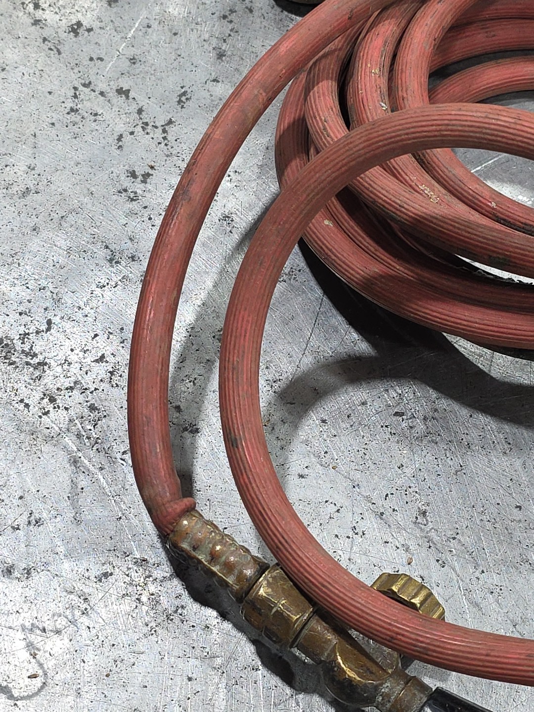 Goss Turbo Torch Acetylene Brazing Regulators Hoses Lot