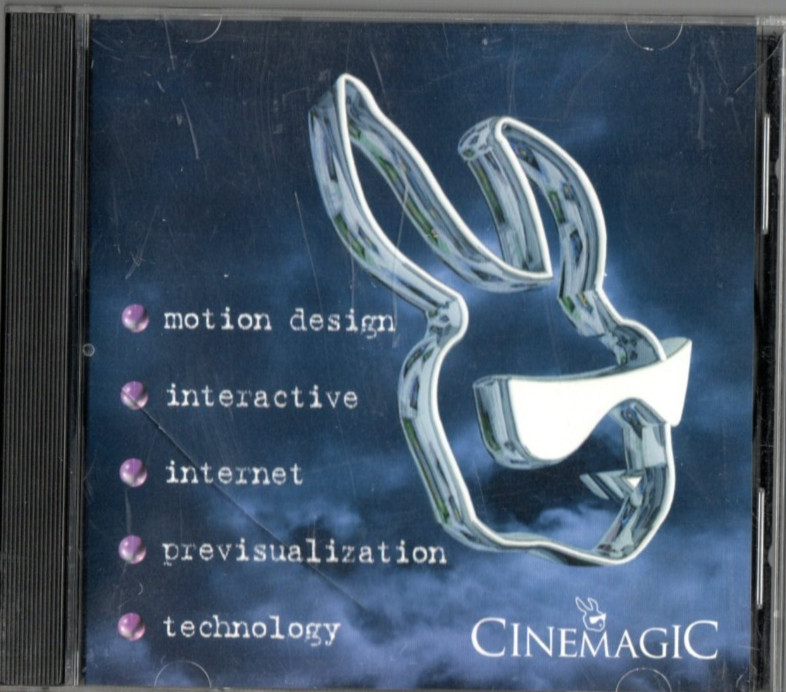 Rare Cinemagic Inc Demo Promo CD Camp Hill PA Motion Design Web Technology