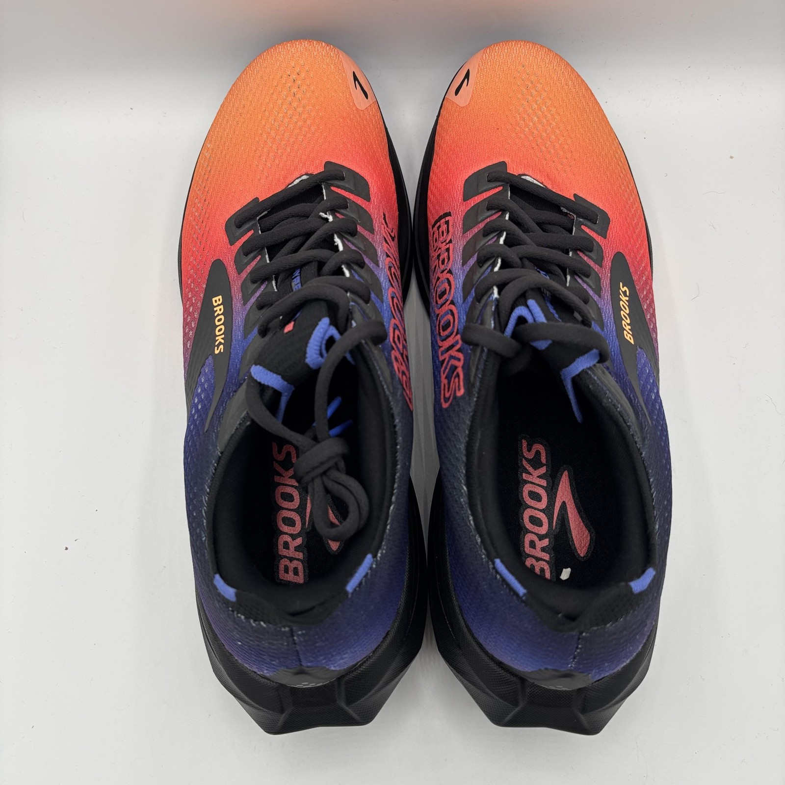 Brooks Hyperion 3 Shoes Mens Size 7.5 Orange Purple Lightweight Running 110465