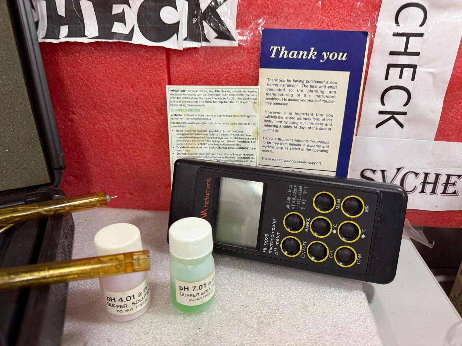 Hanna Instruments HI9025C PH METER KIT