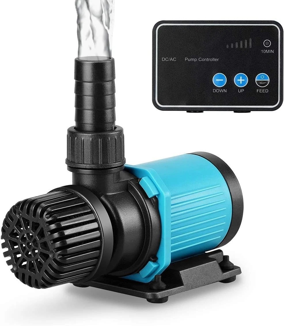 520GPH 24V DC Aquarium Water Pump with Controller - Quiet and Efficient Flow