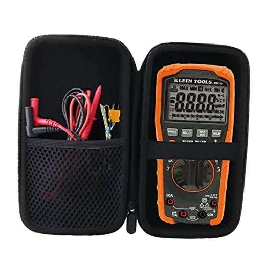 Hard Carrying Case for Klein Tools MM420/MM325/MM720/MM700/ET600/MM450 Digital