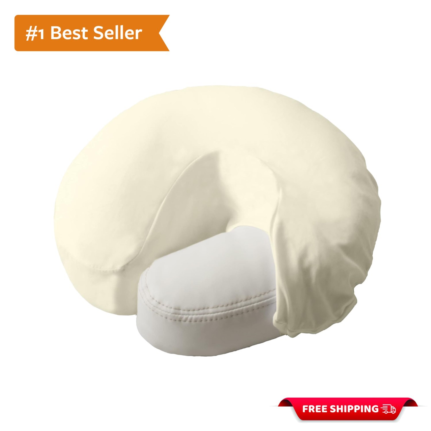 Quick-Dry Microfiber Face Cradle Cover - Reusable & Easy Care for Massages