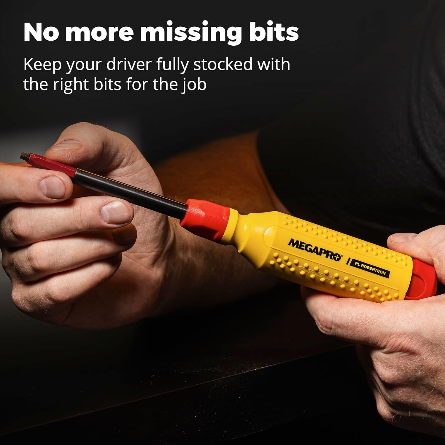 High-Quality 7 Double-Ended Bits - Authentic PL Robertson Sizes for Easy Use