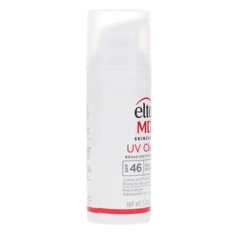 2x Elta MD UV Clear Broad-spectrum Facial Sunscreen SPF 46 1.7 oz EXP 2027 New!