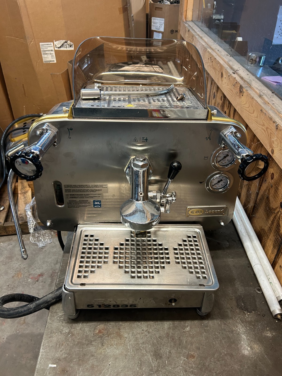 Faema E61 Legend Semi Automatic LEGEND-1EE espresso