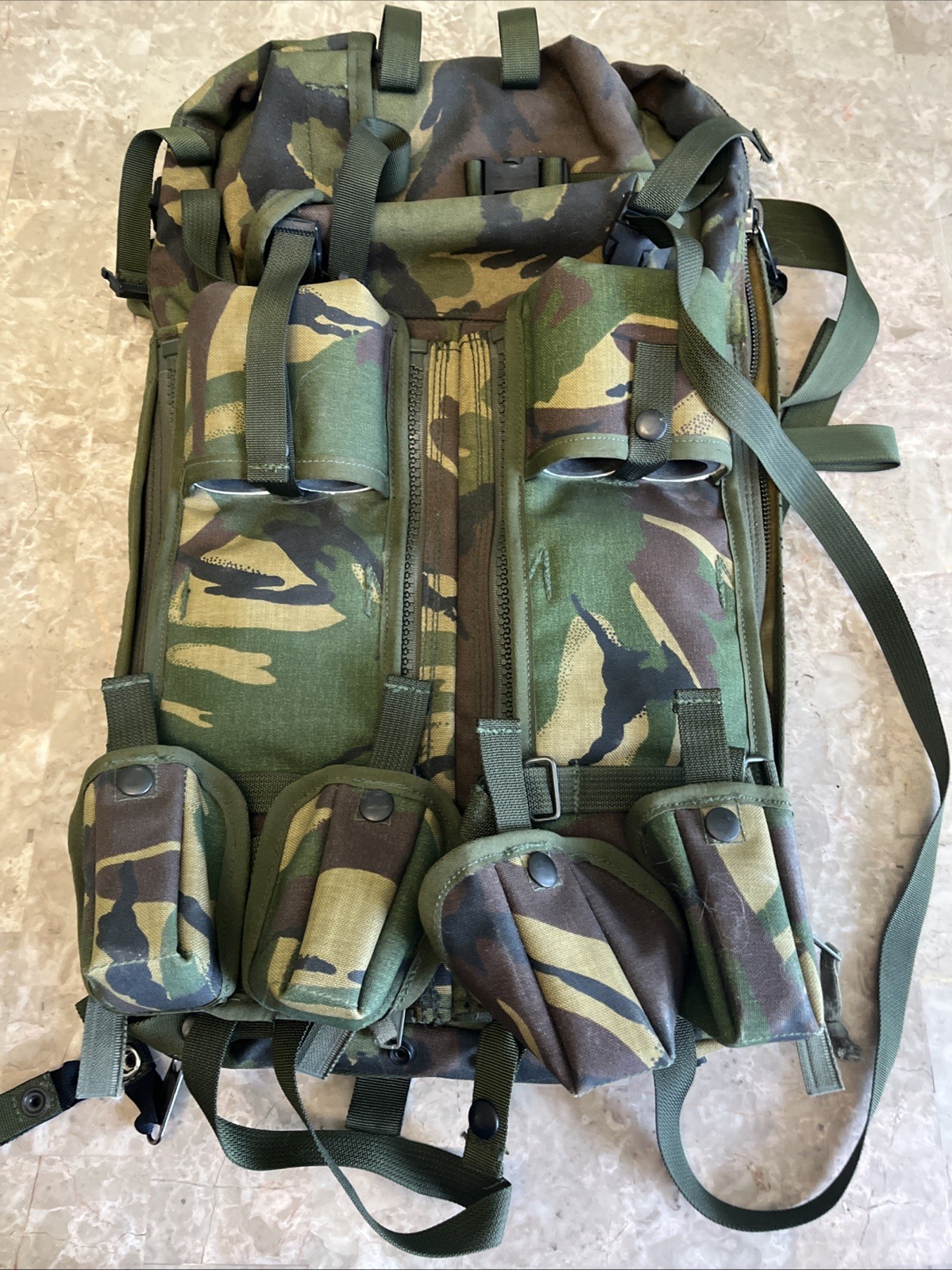 US ARMY BAG FIELD PACK RADIO RUCKSACK MULTICAM NSN 5820-99-869-2113 Pouches