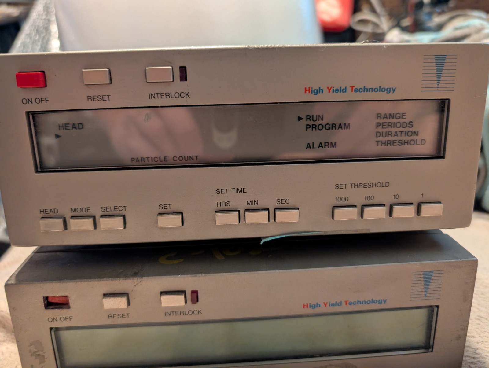 Lot of 2 High Yield Technology PM-150 Controller READ