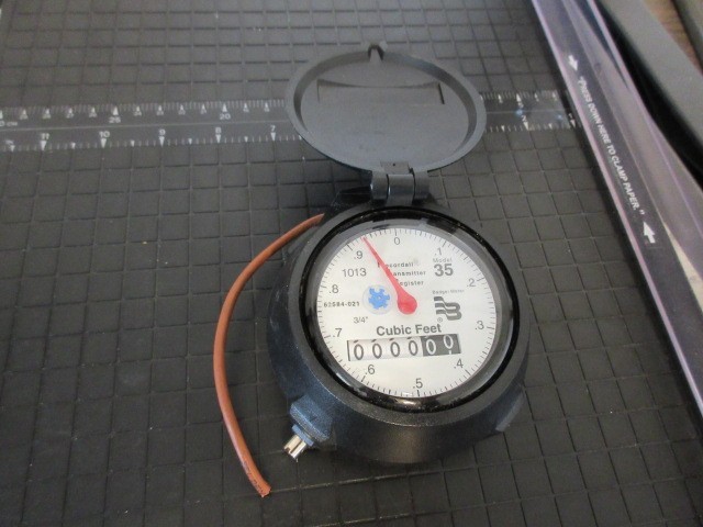 BADGER METER 3/4" MODEL 35 62584-021 WATER METER - NEW RECORDALL TRANSMITTER