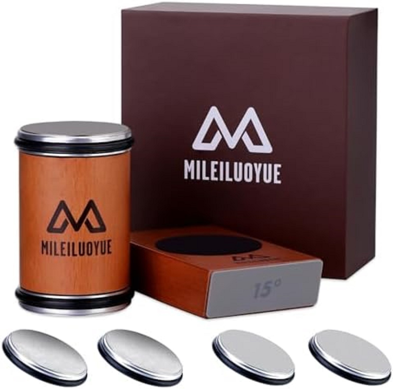 Rolling Knife Sharpener Set Diamond Ceramic Discs Professional Sharpening Kit