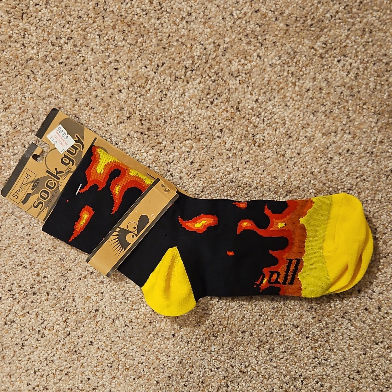 SockGuy & DeFeet Multicolor Graphic Cycling Athletic Socks Lot NWT