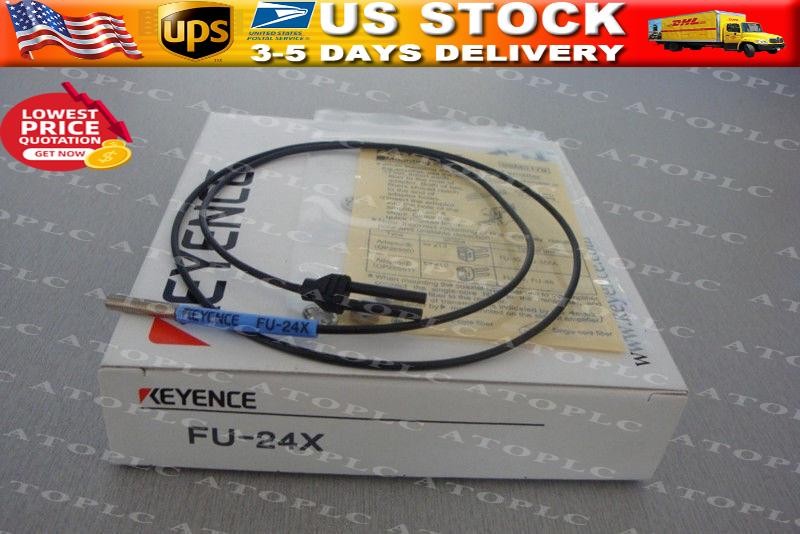 FU-24X Fiber Optic Sensor FU24X Cable New In Box / #T7-  US Free TAX