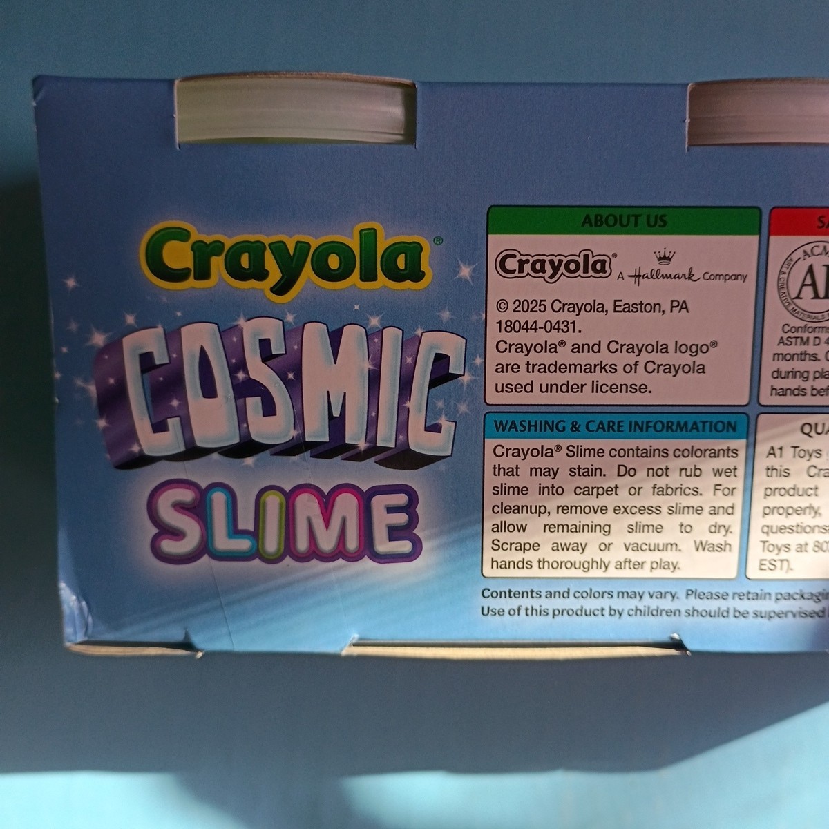 2025 Crayola Cosmic Dough - 3 Tubs Each
