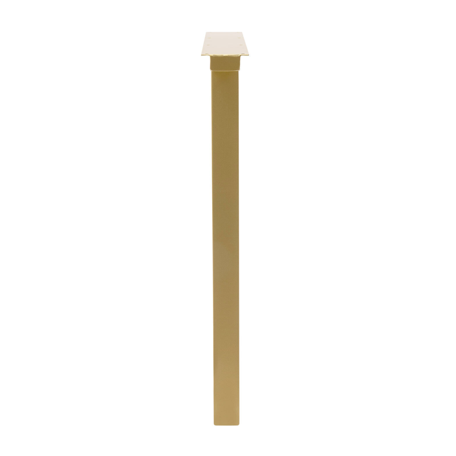Pair 28 Inch Trapezoid Metal Gold Table Legs Furniture Legs Office Table Legs