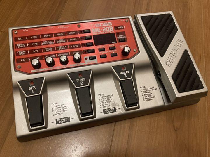 BOSS ME-20B Bass Multiple Effects Processor Multi Guitar Effect Pedal Tested