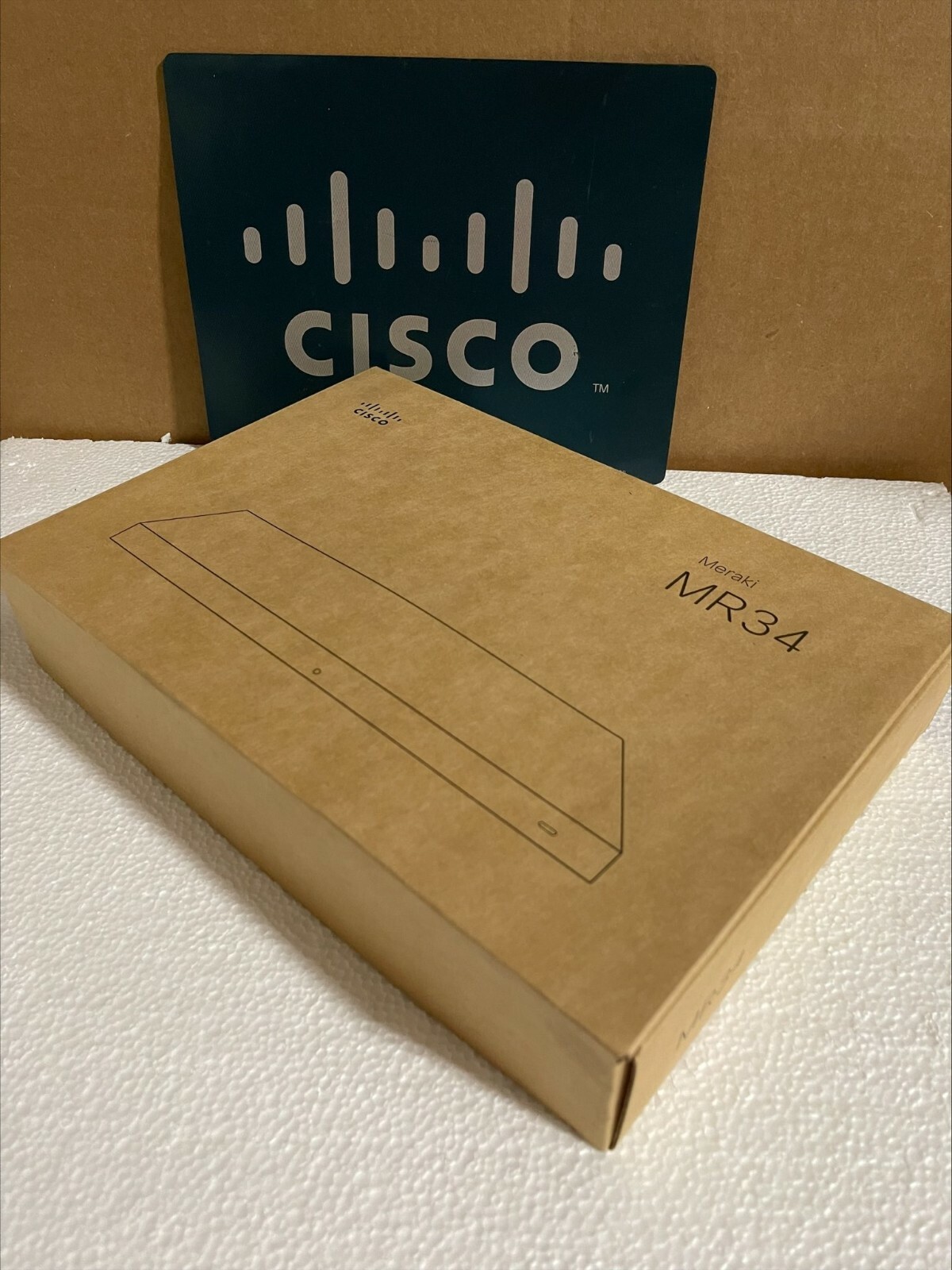 Cisco Meraki MR34-HW Unclaimed Wireless Access Point OPEN BOX