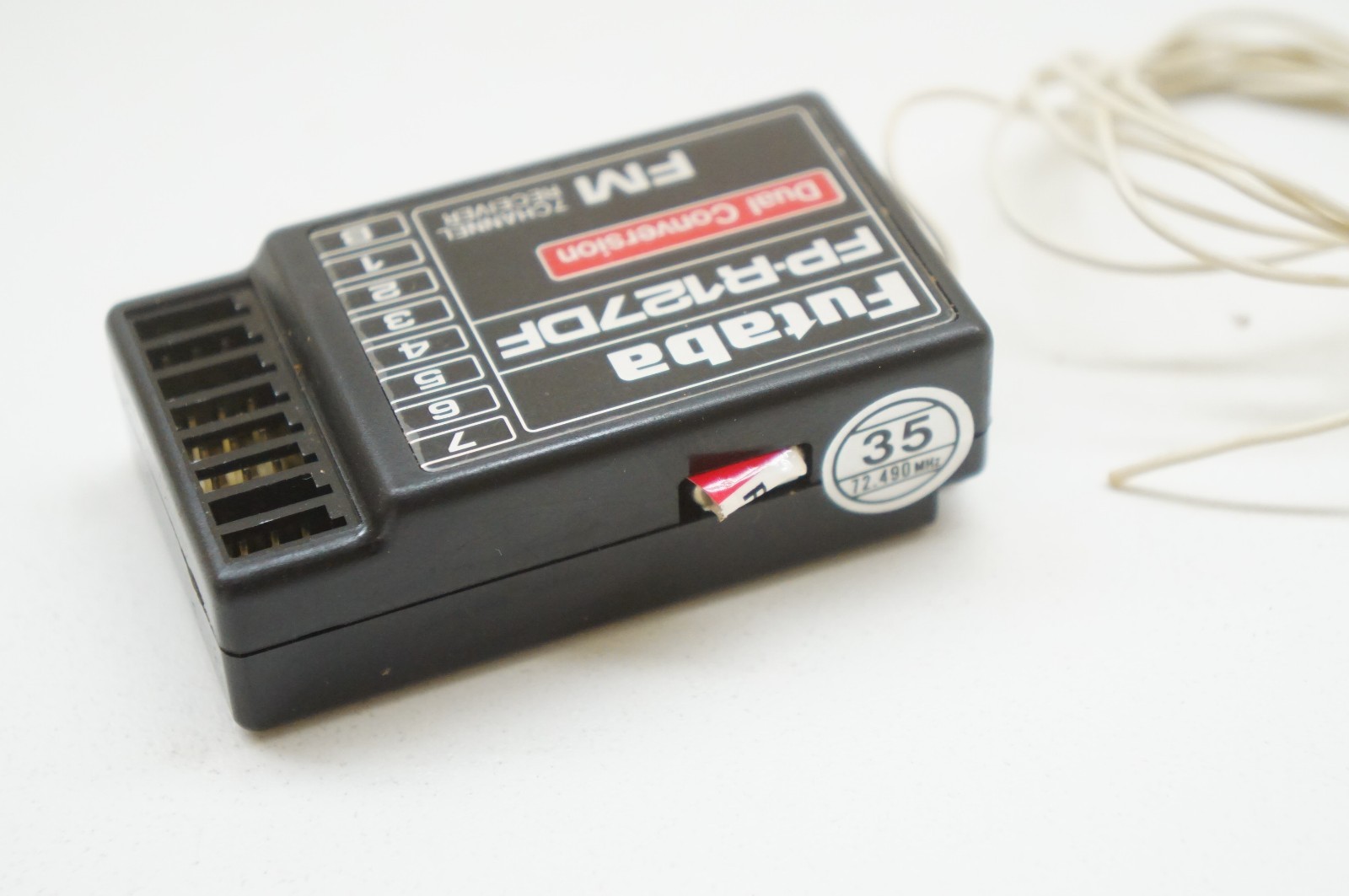 Futaba FP-R127DF 7 Channel Dual Conversion 72MHz FM Micro Receiver ch35