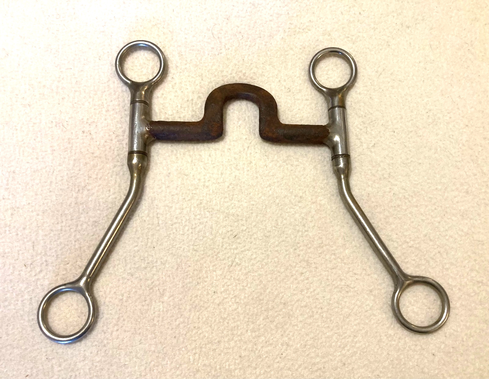 Reinsman 546 California Pleasure Reining SI Spoon Port Bit w/Swivel Shanks