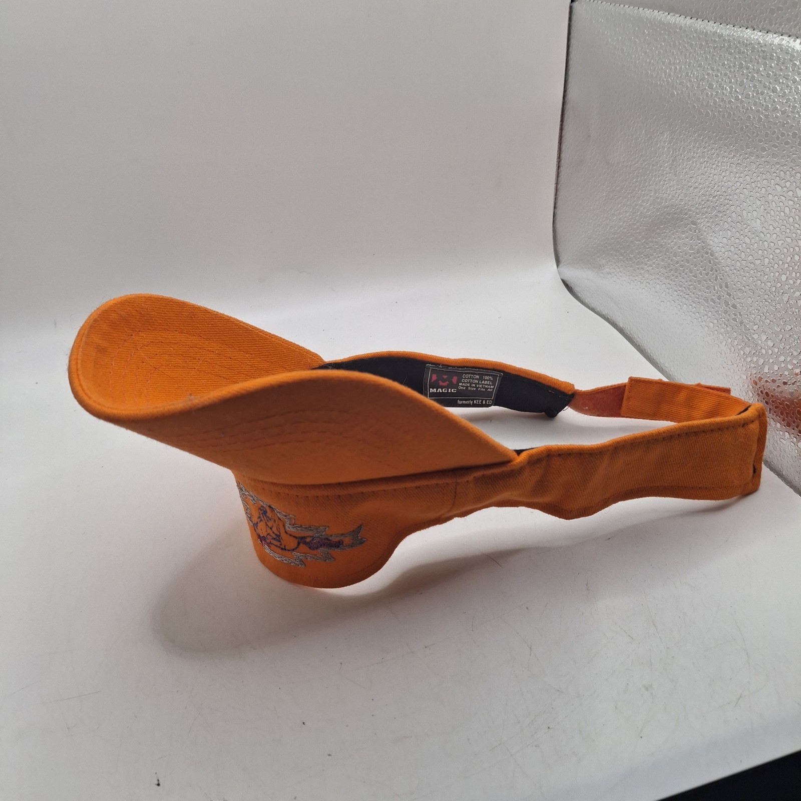 Orange Chevy Broncos Visor Adjustable Magic