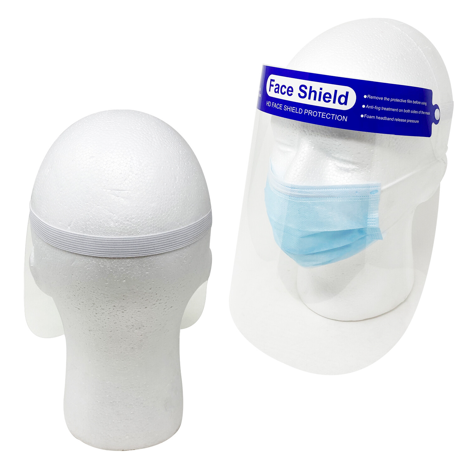 Safety Face Shield Mask Reusable Washable Protection Cover Anti Fog Anti-Splash