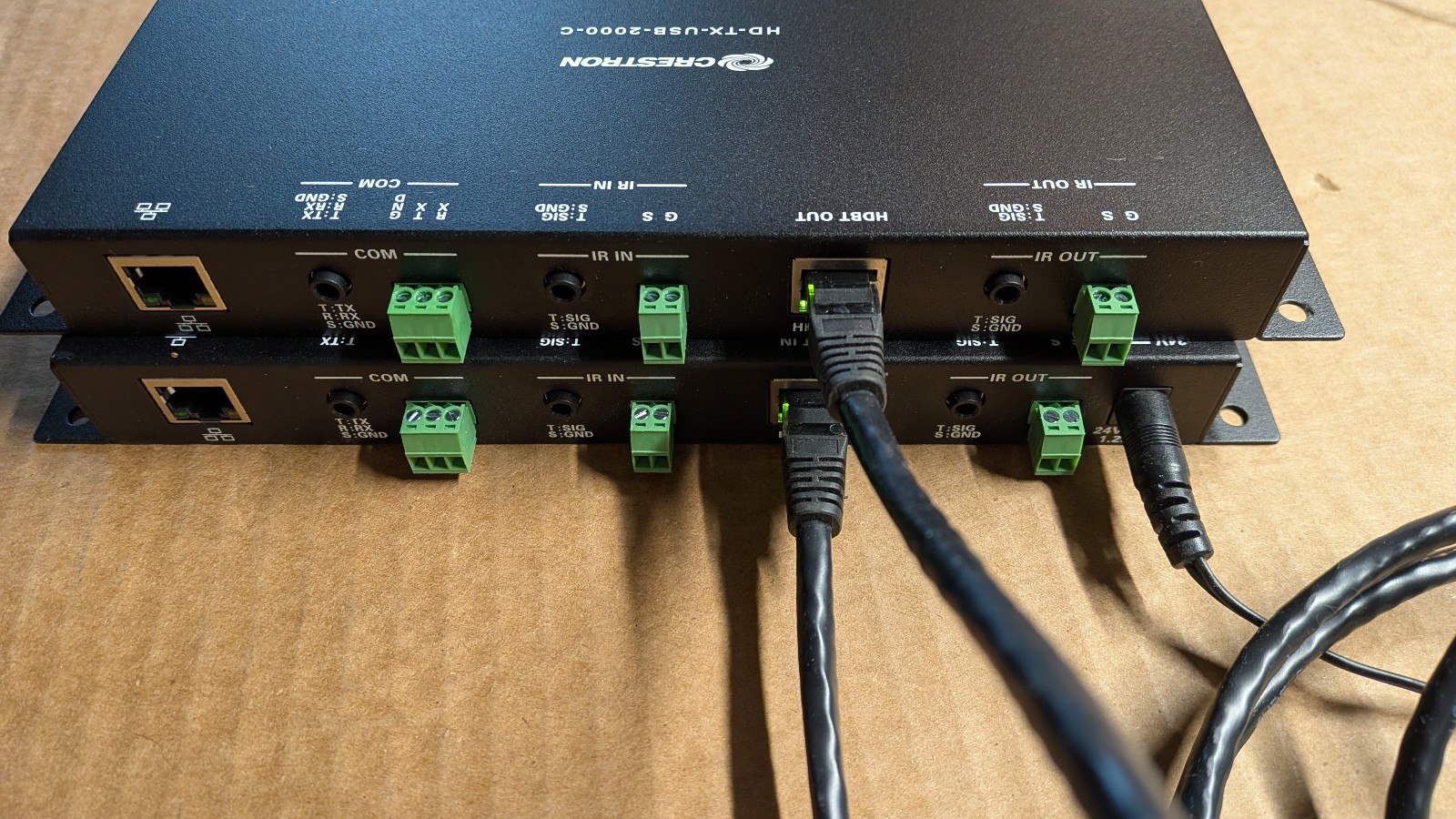 Crestron HD-EXT-USB-2000-C __ 4K HDMI & USB over HDBaseT Extender 2000