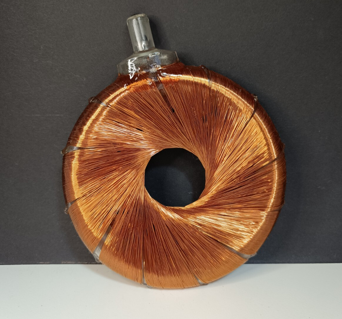 Rodin Coil new 12 turns cler  5.5"  Scalar Toroidal Vortex Wave Generator  15cm