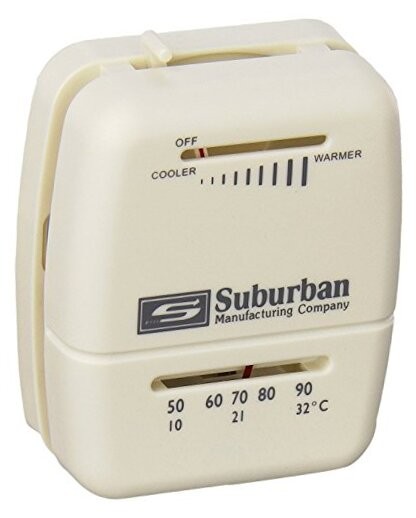 161154 Wall Thermostat - Heat Only - White